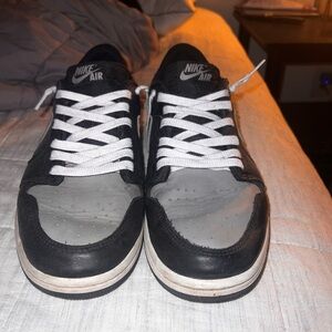 Nike Air Black and Gray Shoes